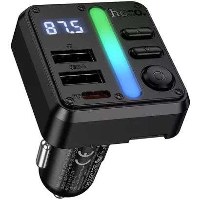 Hoco E89 Bluetooth FM-transmitter Black