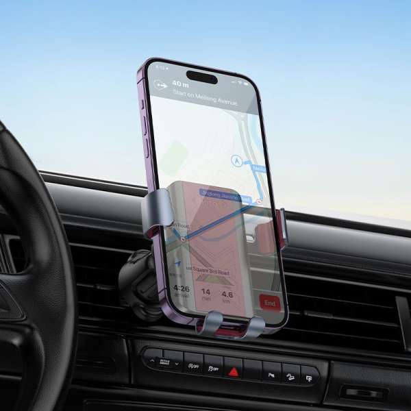 Hoco H70 Gamble Car holder Black/Red