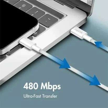 Hoco X88 USB A to Lightning 2,4A cable 1m White
