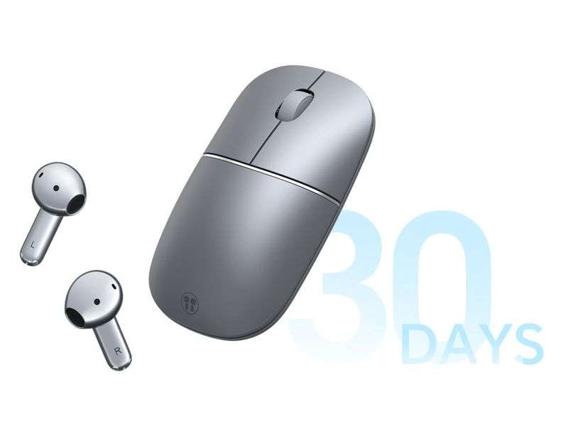Honor Choice MouseBuds Pro Wireless Bluetooth Mouse+Headset Grey