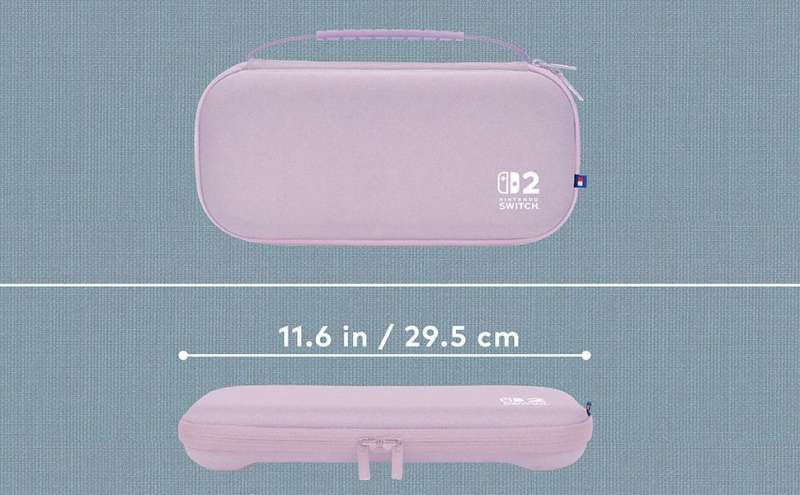 Hori Slim Tough Pouch case for Nintendo Switch 2 Lavender