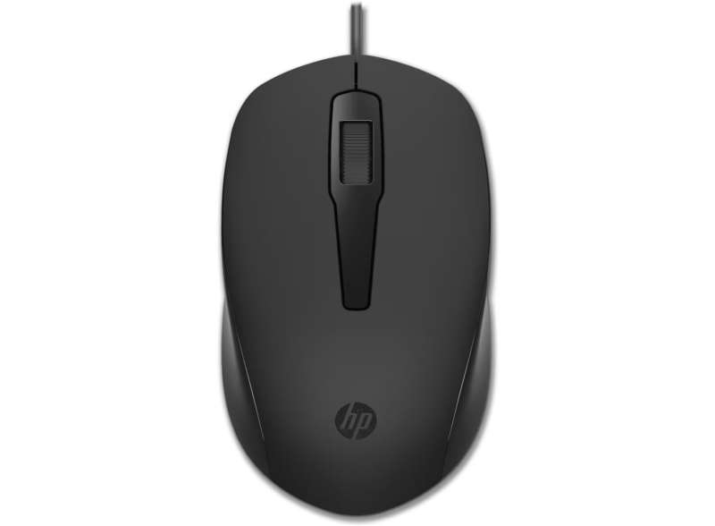 HP 150 Wired Mouse Black
