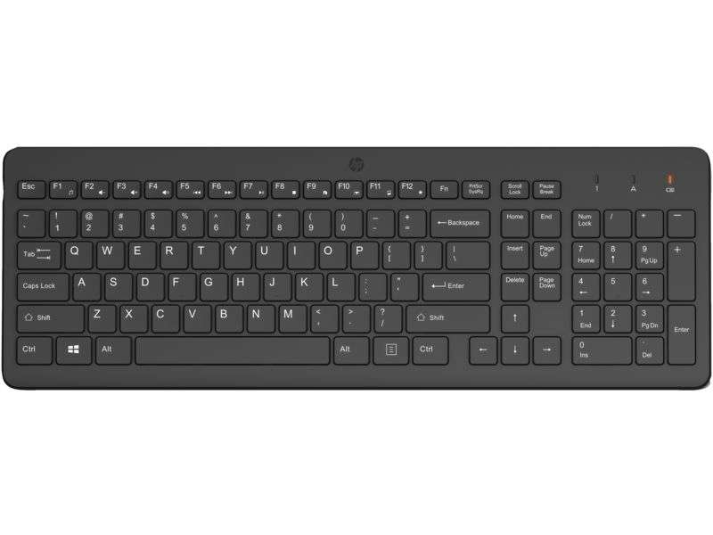 HP 225 Wireless Keyboard Black HU