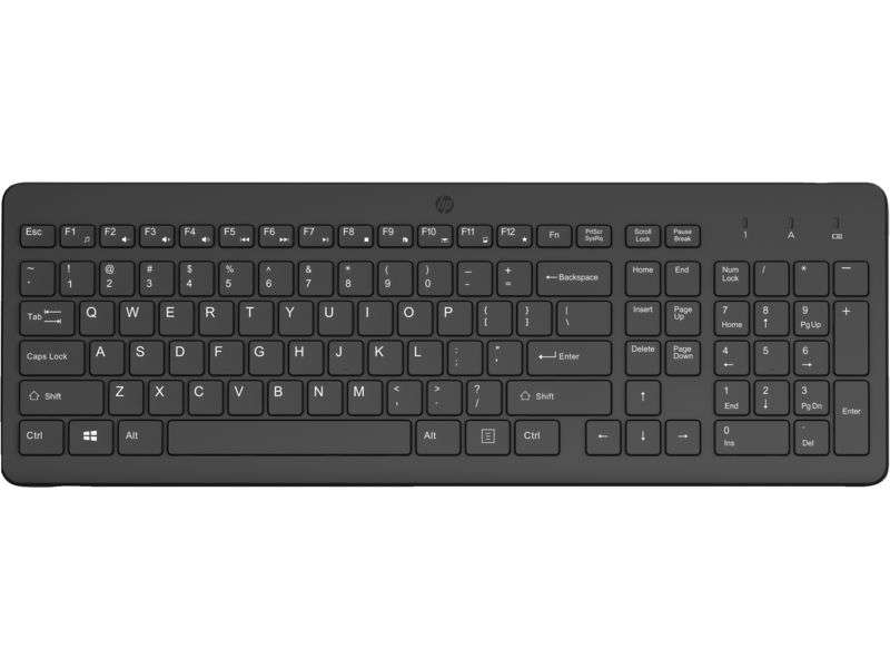 HP 225 Wireless Keyboard Black HU