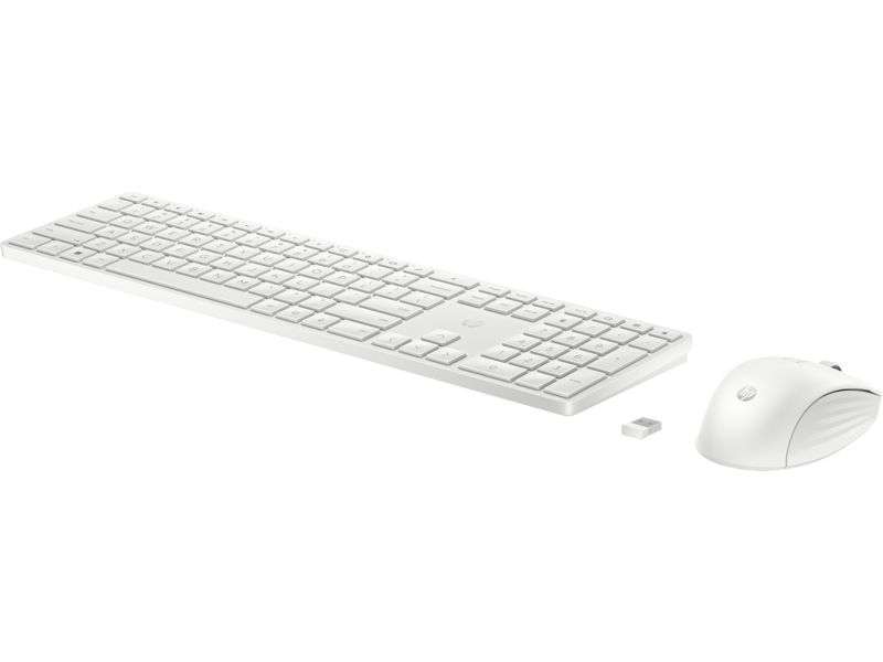 HP 650 Wireless Keyboard and Mouse Combo White HU