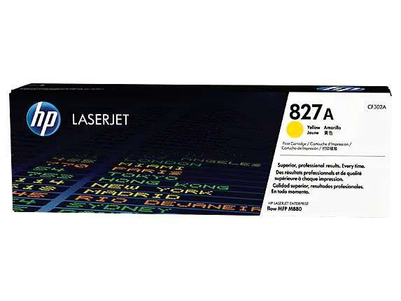 HP CF302A (827A) Yellow toner