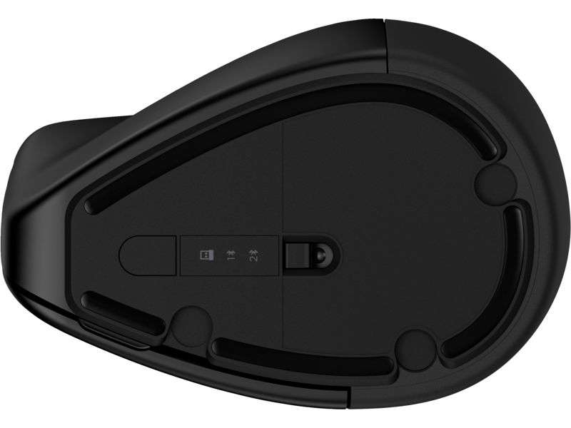 HP 925 Ergonomic Vertical Wireless Mouse Black