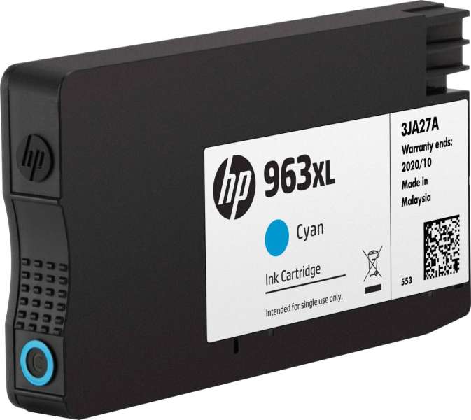 HP 963XL Cyan tintapatron