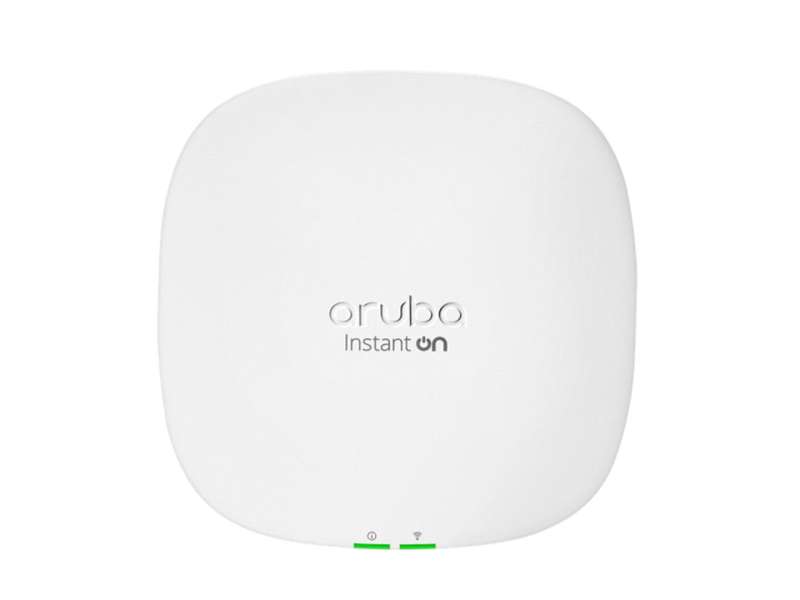HP Aruba Instant On AP25 (RW) 4x4 Wi-Fi 6 Indoor Access Point White