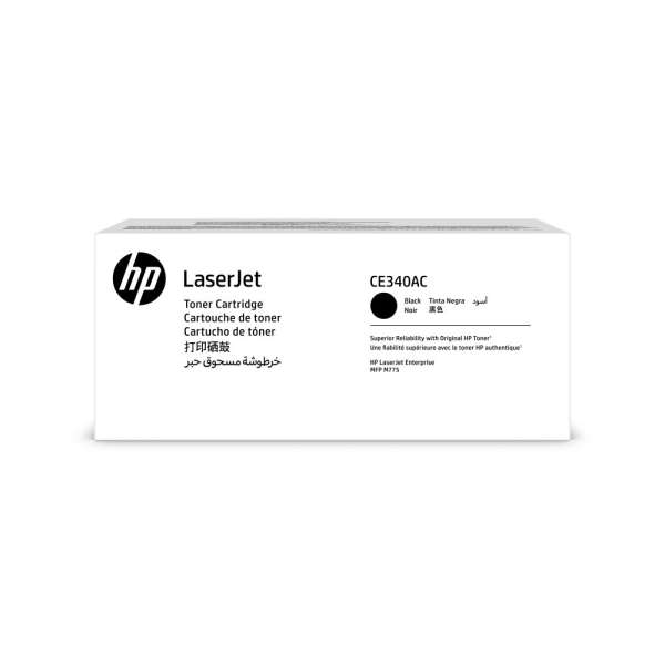 HP CE340AC Black toner