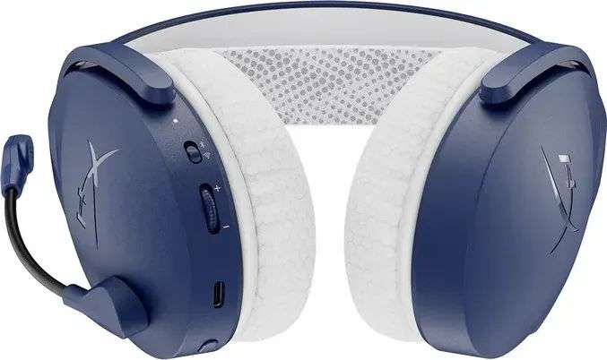 HP HyperX Cloud Flight Wireless Bluetooth Gaming Headset Light Blue