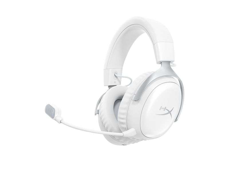 HP HyperX Cloud III Wireless Bluetooth Gaming Headset White
