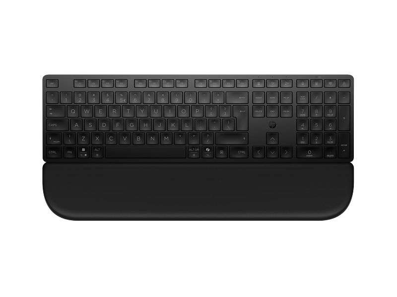 HP Multi-Device Dual-Mode Keyboard with Palm Rest 585K