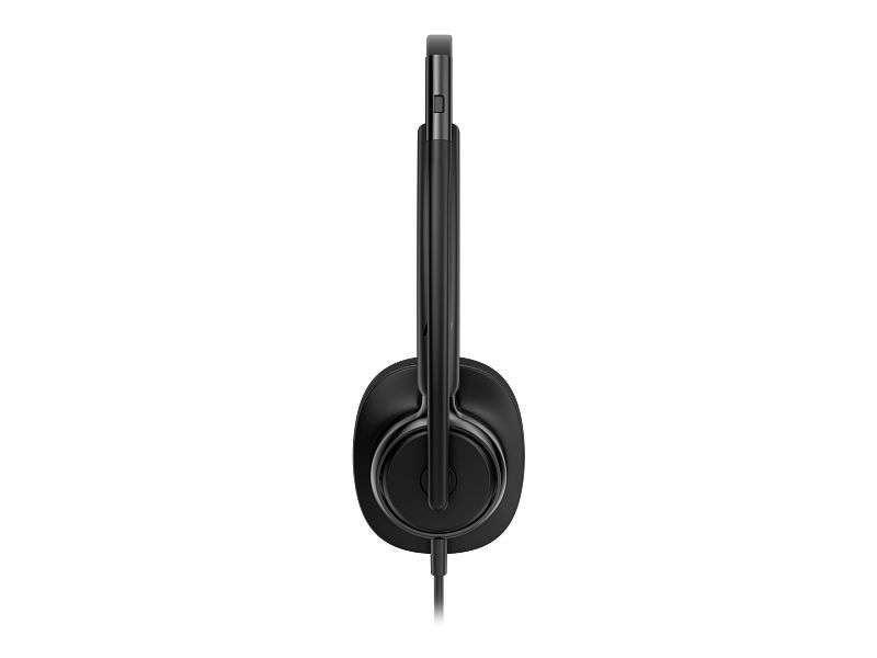 HP Poly Mission 425 Stereo USB Wired Headset Classic Black