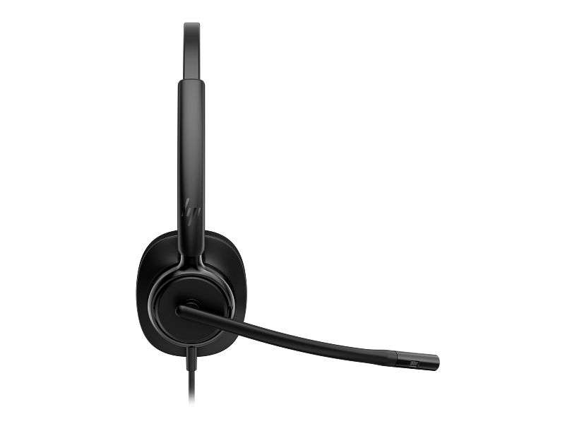 HP Poly Mission 425 Stereo USB Wired Headset Classic Black