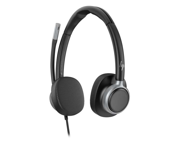 HP Poly Mission 625 Stereo USB Wired Headset Black