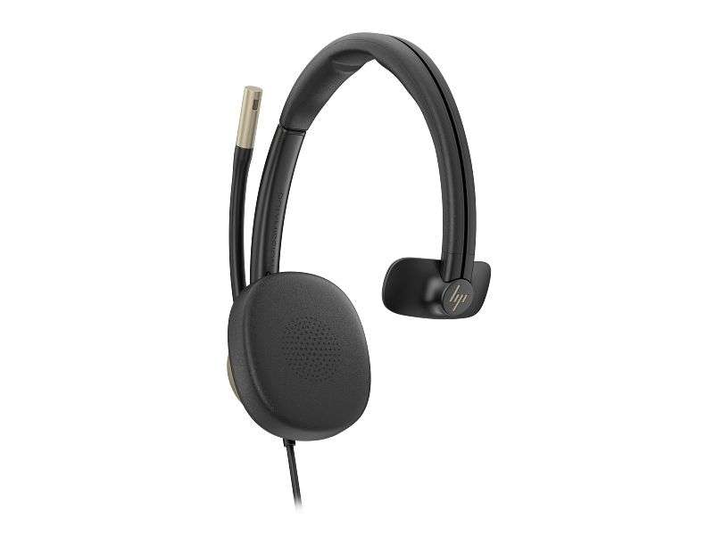 HP Poly Mission 815 Monaural USB Wired Headset Black