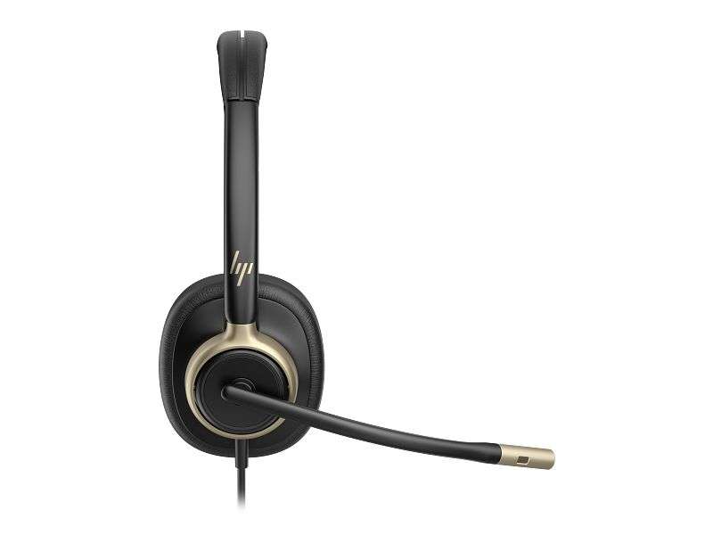 HP Poly Mission 815 Monaural USB Wired Headset Black