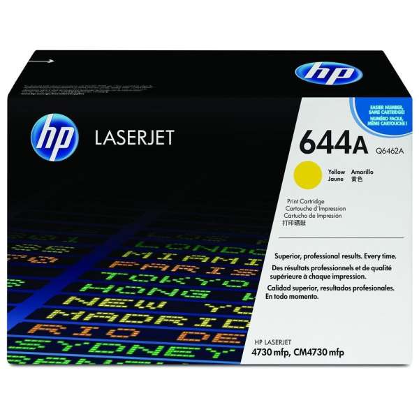 HP Q6462A (644A) Yellow toner