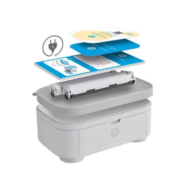 HP Sprocket Studio Plus Bluetooh Fotónyomtató Grey