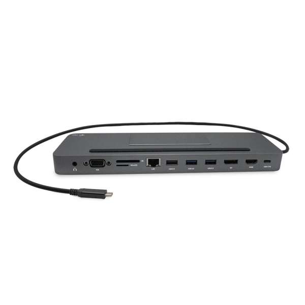 I-TEC USB-C Metal Ergonomic 4K 3x Display Docking Station