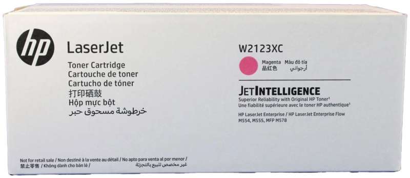 HP W2123XC Magenta toner