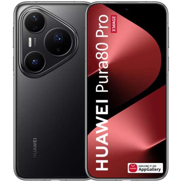 Huawei Pura 80 Pro 512GB DualSIM Glazed Black