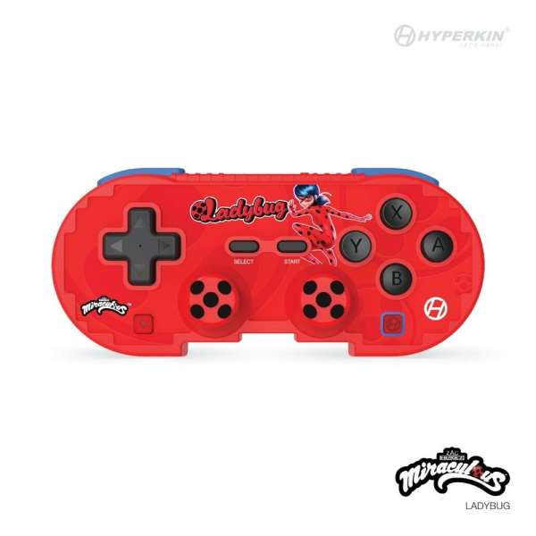 HYPERKIN Pixel Art Miraculous Gamepad Ladybug