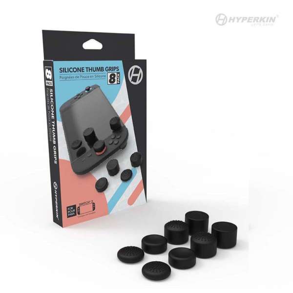 HYPERKIN Pro Series Silicone Thumb Grips (8pk)