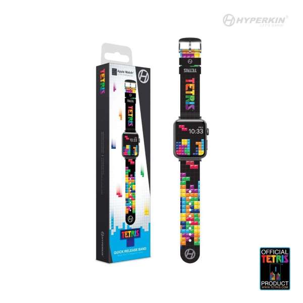 HYPERKIN Tetrimino Stack Official Tetris Limited Edition Quick Release Band