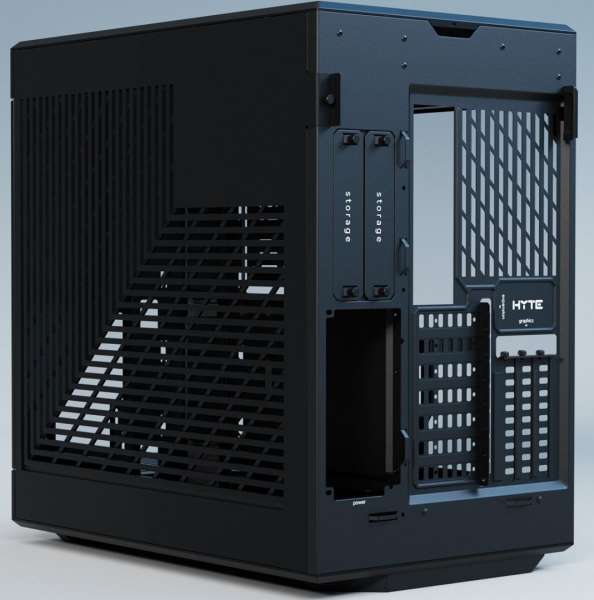 HYTE Y60 Tempered Glass Pitch Black