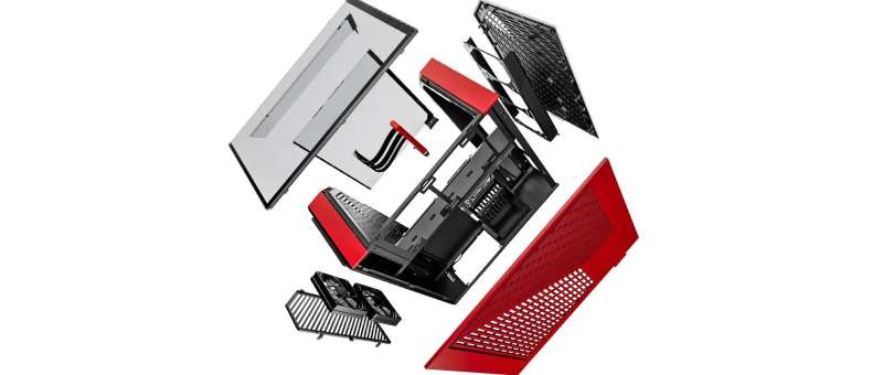 HYTE Y60 Tempered Glass Black Cherry