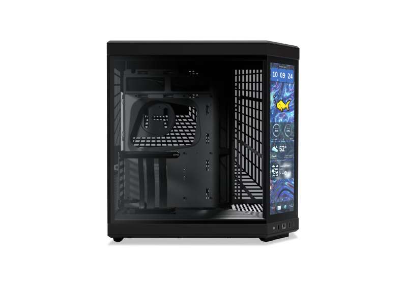 HYTE Y70 Touch Infinite Tempered Glass Black
