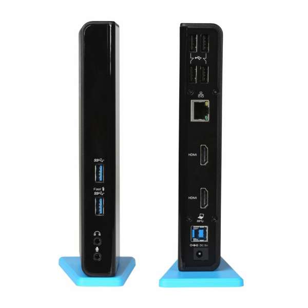 I-TEC USB 3.0/USB-C Dual HDMI Docking Station Black