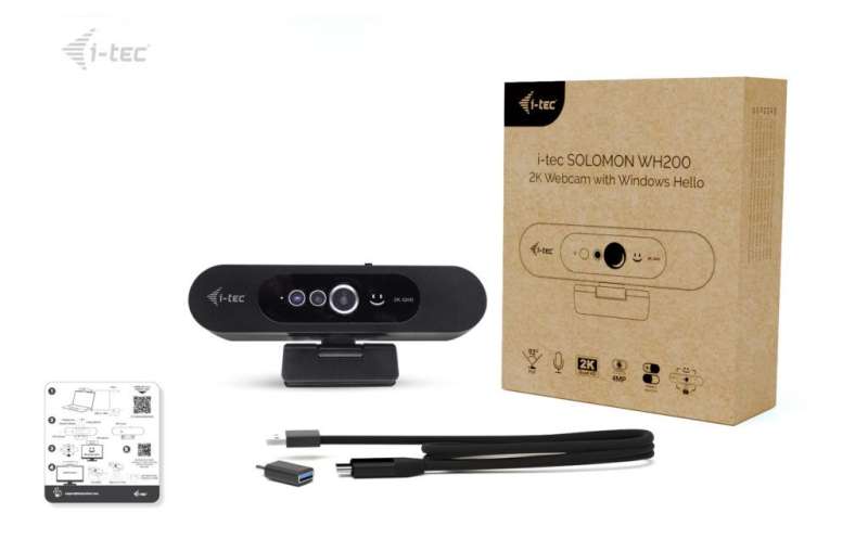 I-TEC Solomon WH200 Webkamera Black