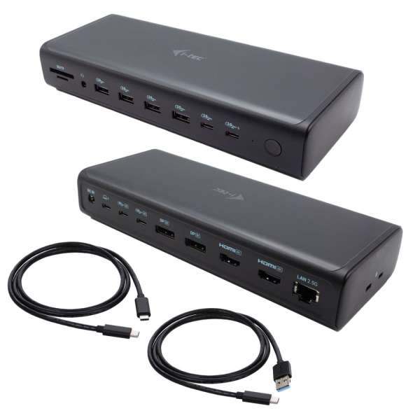 I-TEC Universal 6x 4K/60Hz Display Docking Station + Power Delivery 140W