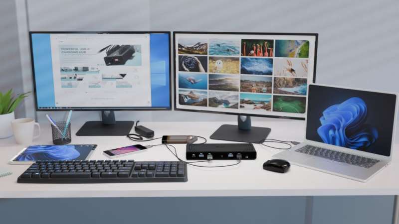 I-TEC Universal Dual 4K Display Docking Station + Power Delivery 85W