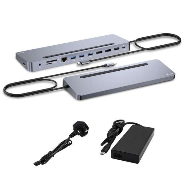 I-TEC USB-C Ergo 3x 4K Display Docking Station