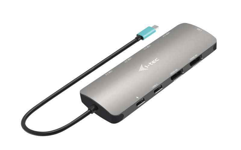 I-TEC USB-C Metal Nano 2x Display Docking Station