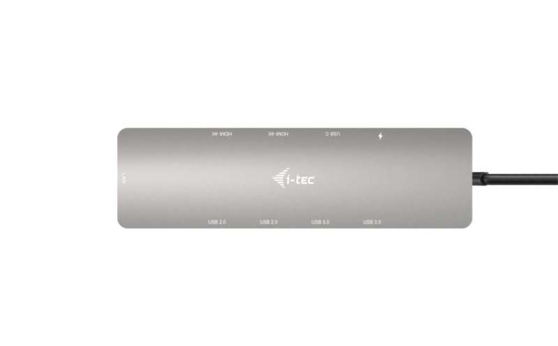 I-TEC USB-C Metal Nano 2x Display Docking Station