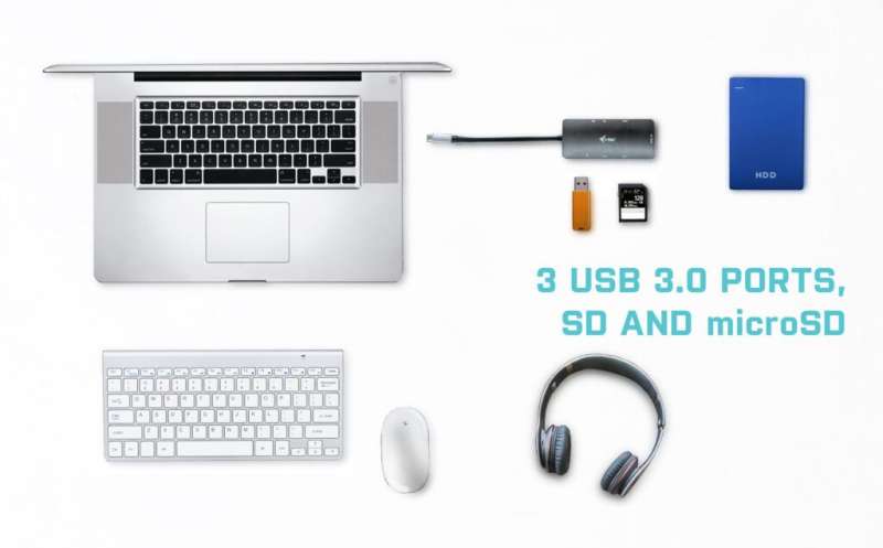 I-TEC USB-C Metal Nano Dock 4K HDMI+Power Delivery 100W Grey