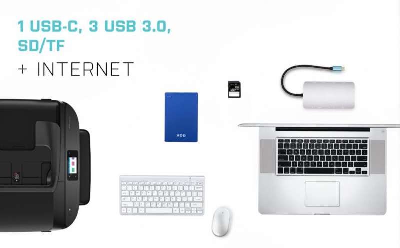 I-TEC USB-C Travel Nano Dock HDMI/VGA with LAN+Power Delivery 100W Grey