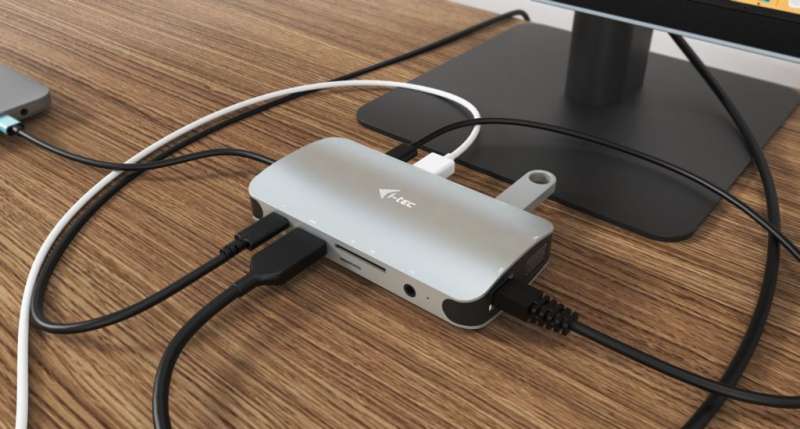 I-TEC USB-C Travel Nano Dock HDMI/VGA with LAN+Power Delivery 100W Grey