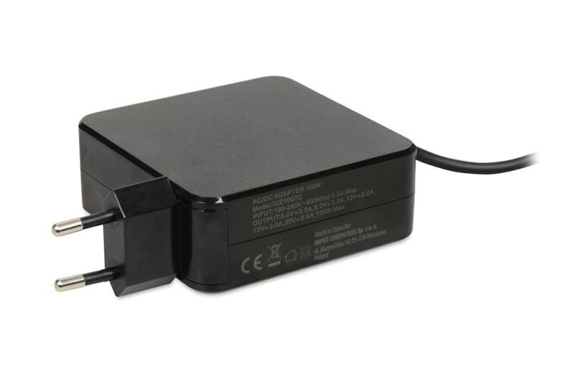 iBox IUZ100TC 5-20V / 5A 100W Type-C univerzális hálózati notebook töltő