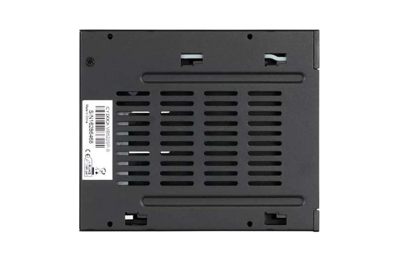 IcyDock flexiDOCK MB522SP-B Dual 2.5” SSD Dock Trayless Hot-Swap SATA / SAS Mobile Rack for Ext 3.5” Bay