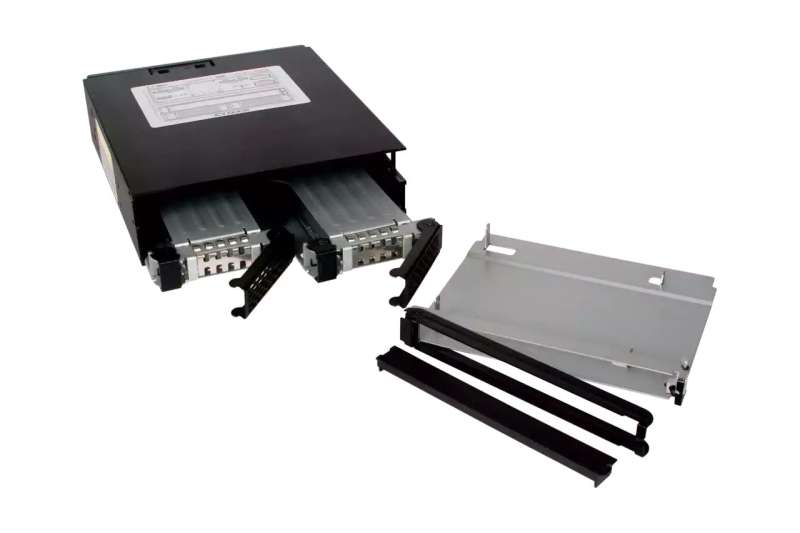 IcyDock ToughArmor MB994IPO-3SB Rugged Full Metal 2 Bay 2.5" SAS/SATA HDD & SSD Backplane Cage with Slim ODD Tray for External 5.25" Bay