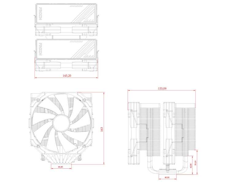 ID-COOLING FROZN A720 BLACK