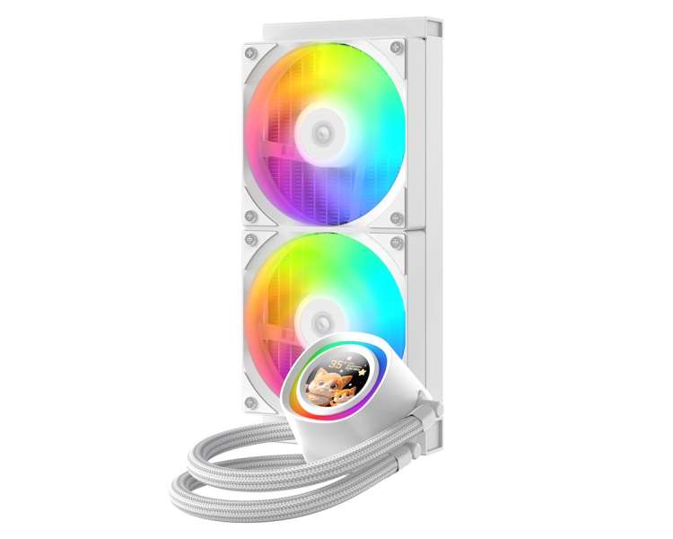 ID-COOLING FX240 LCD WHITE