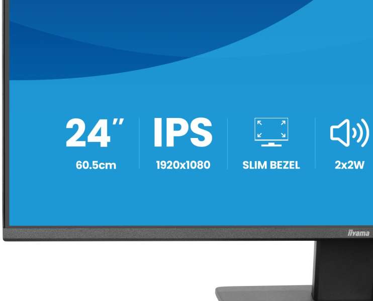 iiyama 23,8" ProLite X2493HSU-B1 IPS LED