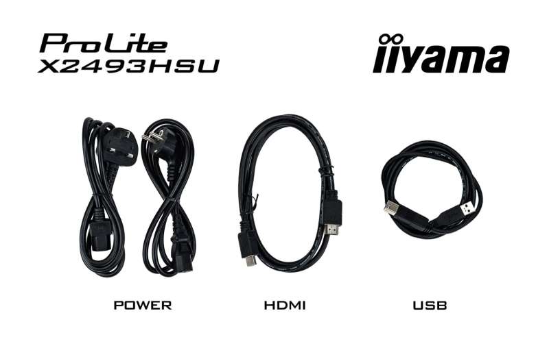 iiyama 23,8" ProLite X2493HSU-B1 IPS LED